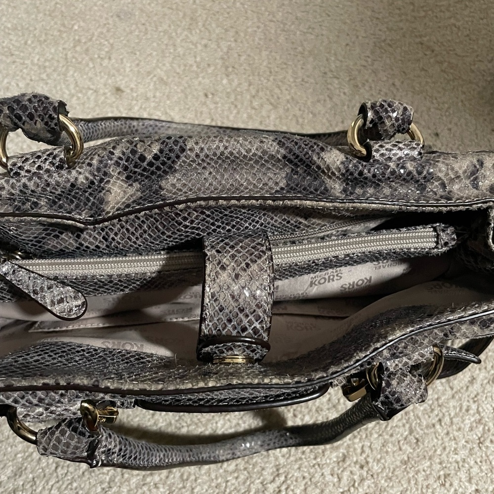 Michael Kors Hamilton Python Print Bag - image 4